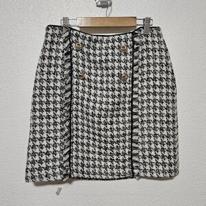 NWOT Walter Baker tweed style mini skirt size 8